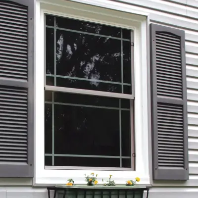 Grid Systems and V-Channel Designs — Window Installation & Replacement project by Sunrise Windows & Doors