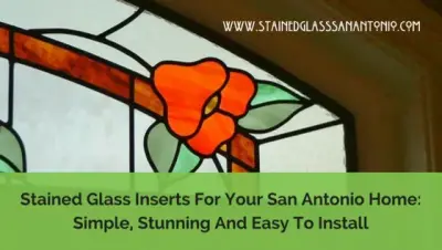 Corridor Stained Glass Panel — Window Installation & Replacement project by Stained Glass San Antonio