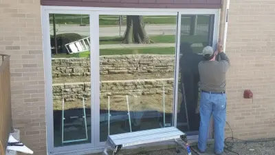 Inline Fiberglass Anodized Silver Coating — Window Installation & Replacement project by Level 5 Exteriors