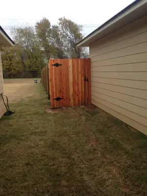 Fencing Solutions: Privacy Vinyl, Decorative Black Aluminum, and Chain Link — Window Installation & Replacement project by Lowe's Home Improvement Bossier City/Shreveport