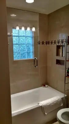 North Carolina Bath Renovation — Window Installation & Replacement project by Pacific Glass Block Windows, LLC