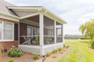 North Shore Enclosed Porch Extension — Window Installation & Replacement project by Chattanooga EXteriors