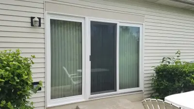 Elegant Patio Door Windows — Window Installation & Replacement project by Level 5 Exteriors