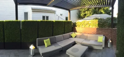 Terrace Cotemporary Living Space by Outdoor Living Of NJ