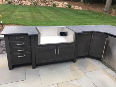Outdoor Cabinetry — Landscape Design project by Outdoor Living Of NJ
