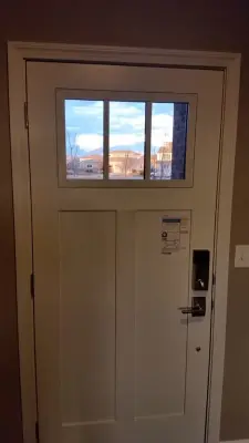 Provia Artisan Door — Window Installation & Replacement project by Level 5 Exteriors