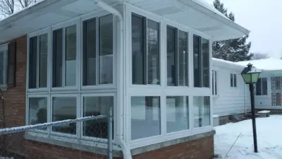 Glass-Enclosed Porches — Window Installation & Replacement project by Rogers Glass Window & Door, Inc