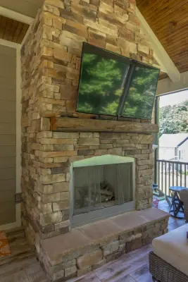 Enclosed rear porch — Window Installation & Replacement project by Chattanooga EXteriors