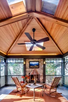 Sky View Screened Porch — Window Installation & Replacement project by Velux