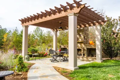 Signal Mountain Initiative | Pergola, Stone — Window Installation & Replacement project by Chattanooga EXteriors