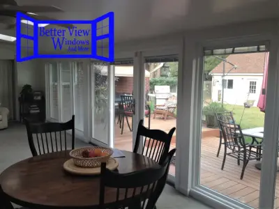 Sunroom Door Renovation — Window Installation & Replacement project by Better View Windows And More, LLC
