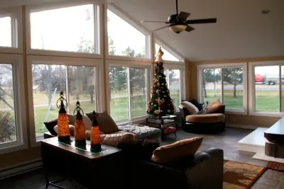 Southern Winter Sunroom Extension — Window Installation & Replacement project by Bushey's Windows, Doors & Sunrooms