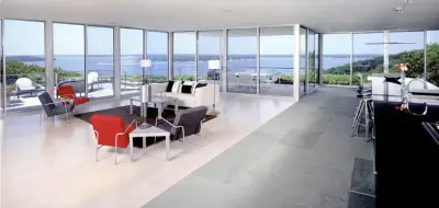 Contemporary Waterfront Aluminum Design by Arcadia Custom