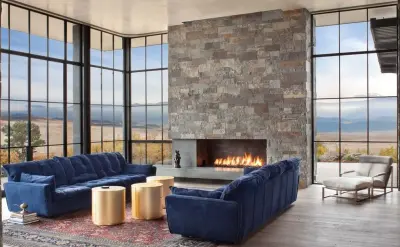 Mountain Ranch Modern - Thermal Steel — Window Installation & Replacement project by Arcadia Custom