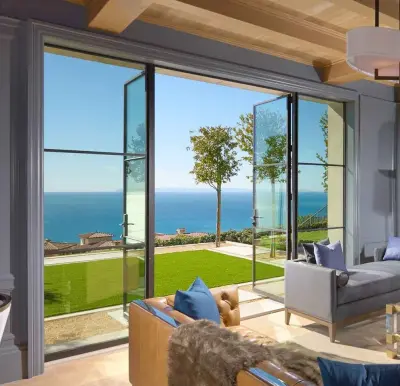 Mediterranean Oceanview Thermal Steel — Window Installation & Replacement project by Arcadia Custom