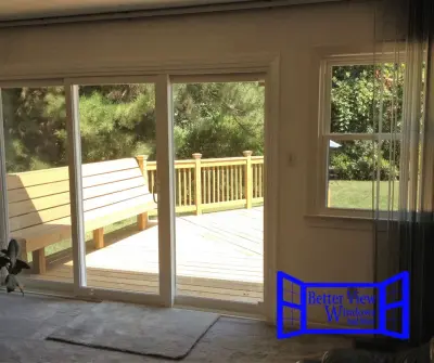 Triple Panel Sliding Glass Door — Window Installation & Replacement project by Better View Windows And More, LLC
