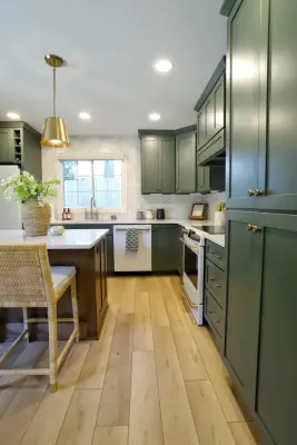 Black Windows and Doors on a White Interior — Window Installation & Replacement project by Universal Windows Direct Of St. Louis