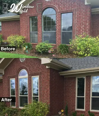 Window Replacement Transformation — Window Installation & Replacement project by Window World Of Northeast Texas