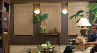 Lattice Timber Blinds — Window Installation & Replacement project by Blinds Shutters And More