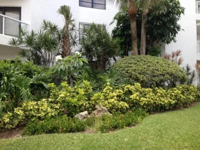 Privateer South Condominium, Longboat Key FL — Landscape Design project by P.C.Gormley Landscape Design LLC
