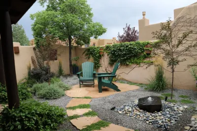 SPANISH COURTYARD RETREAT — Landscape Design project by Park Slope Design