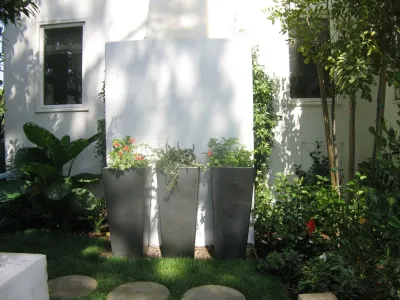 POTS IN THE LANDSCAPE by Park Slope Design