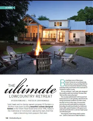 The Premier Custom Home in LowCountry - H2 Builders — Custom Home Builders project by H2 Builders
