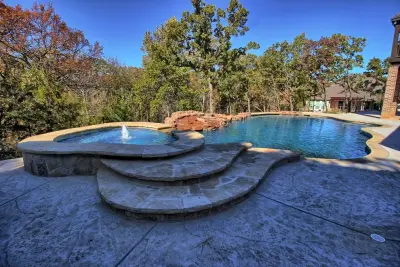 Trailwood Court New Transitional Residence by Oakmark Signature Homes