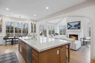Culinary Transition Space — Custom Home Builders project by Southern Hills Construction