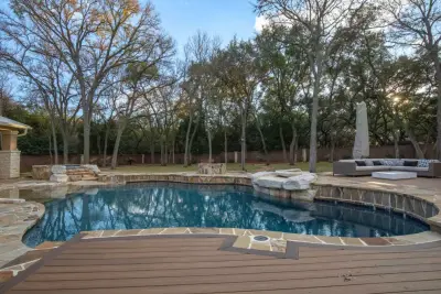 Custom Home Transition in Hill Country Village by Evolutionary Homes