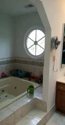 Master Bath Remodel for Transitioning by Evergreen Building Group, LLC.