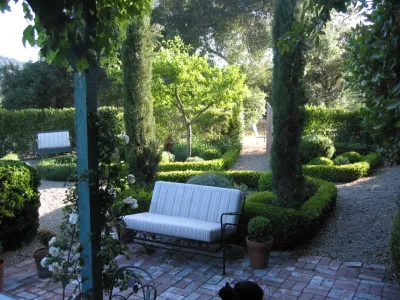A Mediterranean Garden — Landscape Design project by Paul Hendershot Design, Inc. in Ojai