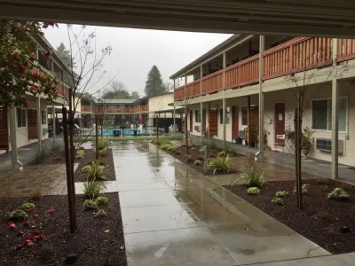 Pacific Garden Housing Complex — Landscape Design project by Pedersen Associates