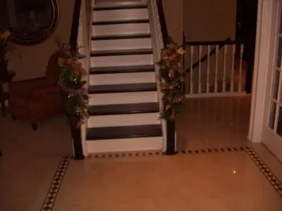 Stairs and Handrails — Custom Home Builders project by John F Wood & Company, Inc