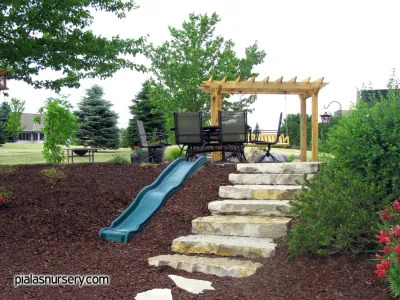 Children's Retreat — Landscape Design project by Piala's Nursery & Garden Shop Inc