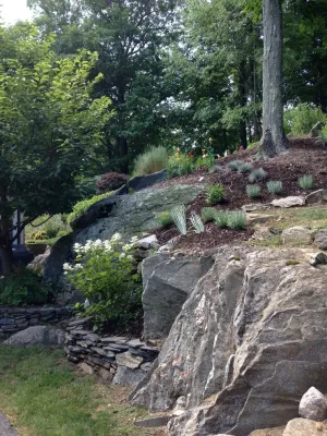 Mountain Lodge — Landscape Design project by Pierce Hill Design, Ltd. in Bedford