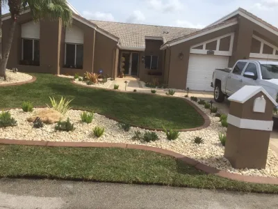 Pink and Green Lawn Care and Landscape - Lawn Edging & Trimming in Miramar, FL