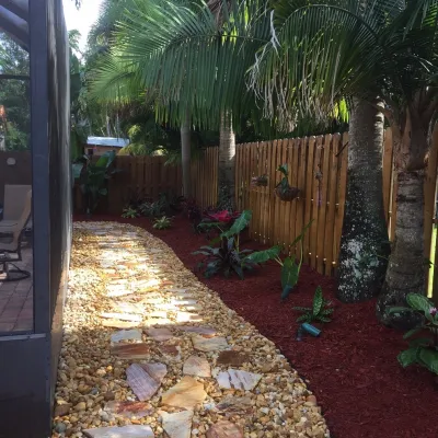 Davie Landscaping Services - Completed Project — Landscape Design project by Pink And Green Lawn Care And Landscape