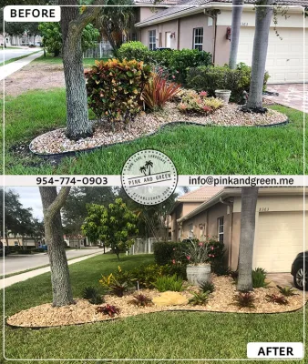 Pink and Green Lawn Care and Landscape - Lawn Edging & Trimming in Miramar, FL