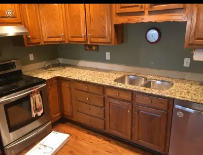 Naples Yellow Granite by HD Granite