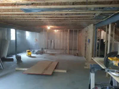 Basement in Aldie, VA by Home Services Unlimited, LLC