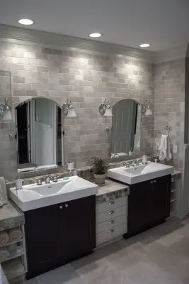 Johns Creek - Country Club Restroom by Cabinets Of Atlanta Inc.