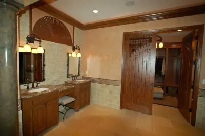 Araujo Bathroom Renovation by The Bath And Kitchen Gallery, Inc.