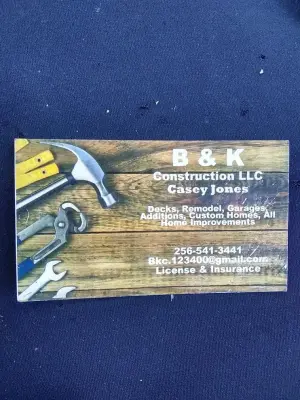B&K Construction ( LLC) - Basement Waterproofing in New Market, AL