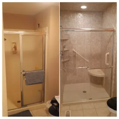 Bathroom Transformation Photos — Kitchen Remodeling project by Top Tier Kitchen & Baths