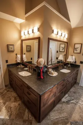 Dunwoody Country Club Restroom by Cabinets Of Atlanta Inc.