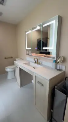 Restroom - Olin & Bobie — Kitchen Remodeling project by Modern Vision Remodeling Experts
