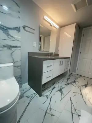 Leander Bathroom Renovation — Kitchen Remodeling project by Modern Vision Remodeling Experts
