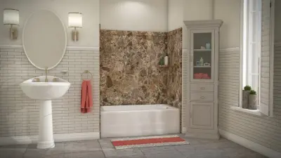 Restroom Remodeling — Kitchen Remodeling project by Five Star Bath Solutions Of Chattanooga