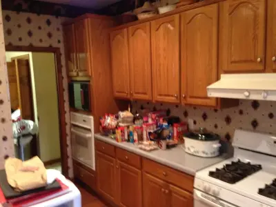 Ivory KraftMaid Kitchen — Kitchen Remodeling project by Michelle Voudrie - Lowe's Of North Springfield, IL